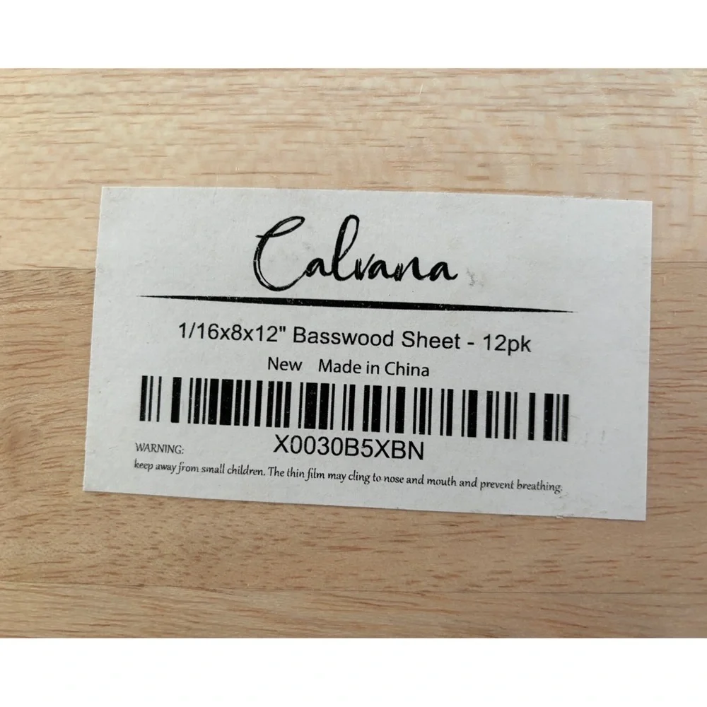 DIY Wood Craft Supply Bundle Rustic Plaques Shadow Boxes Veneer Sheets OS NWT - Picture 8 of 12